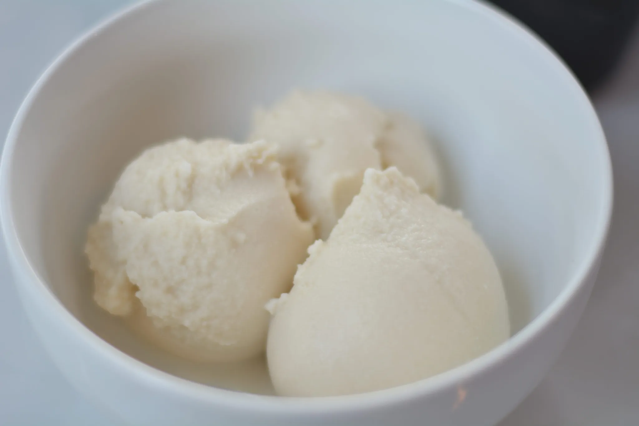 Vegan Homemade Vanilla Ice Cream