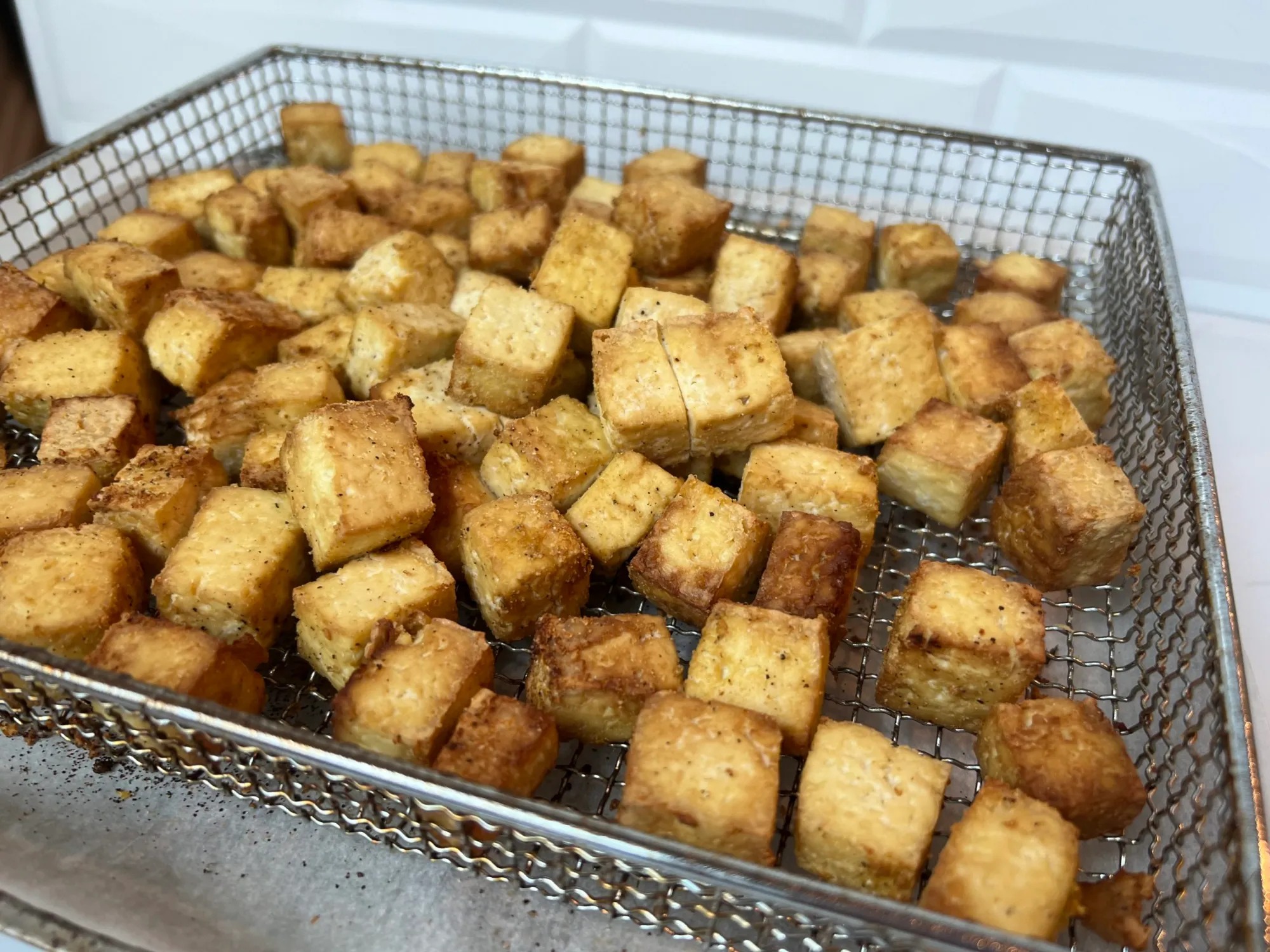 air fryer tofu