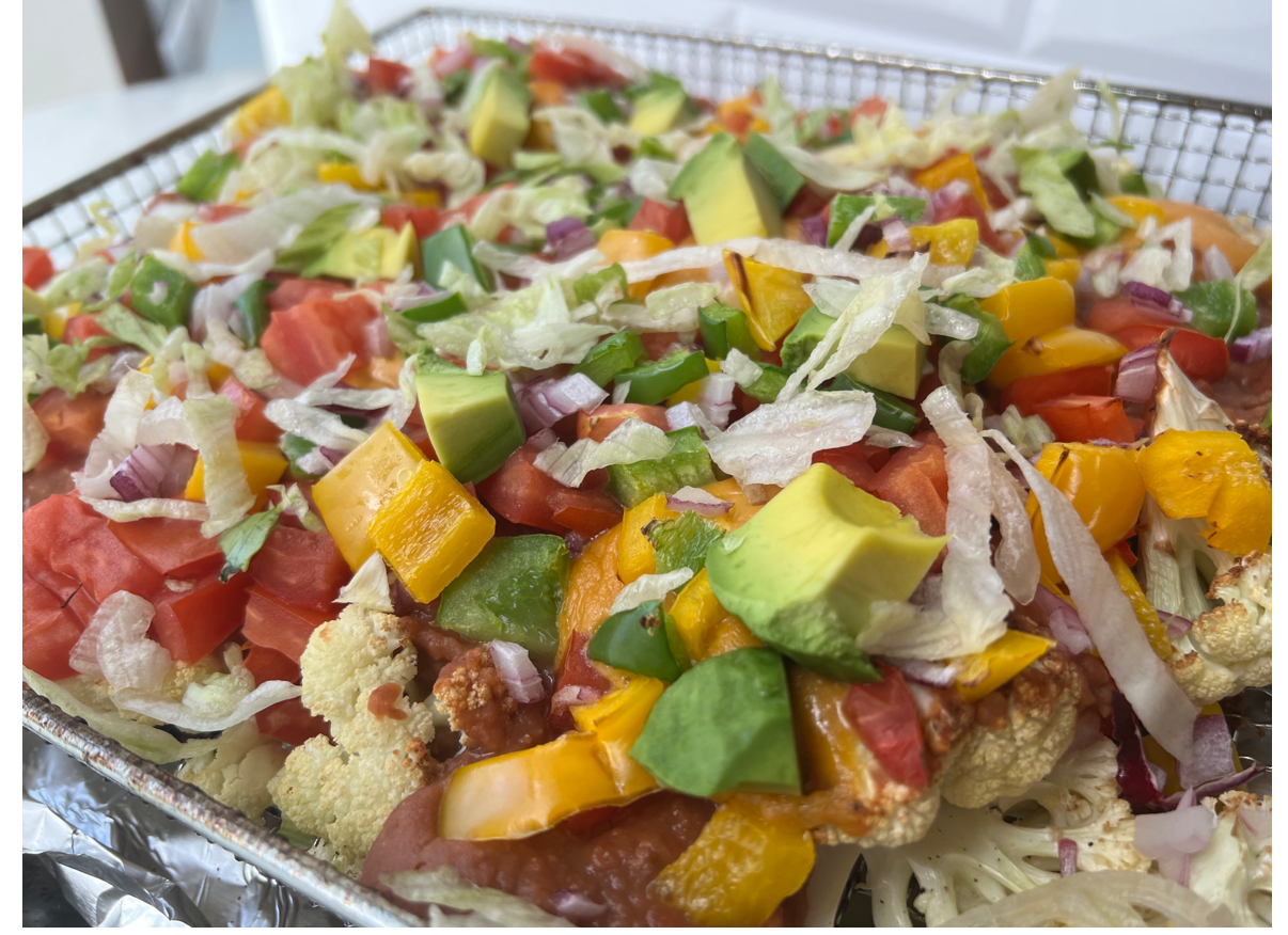 Vegan Cauliflower Nachos